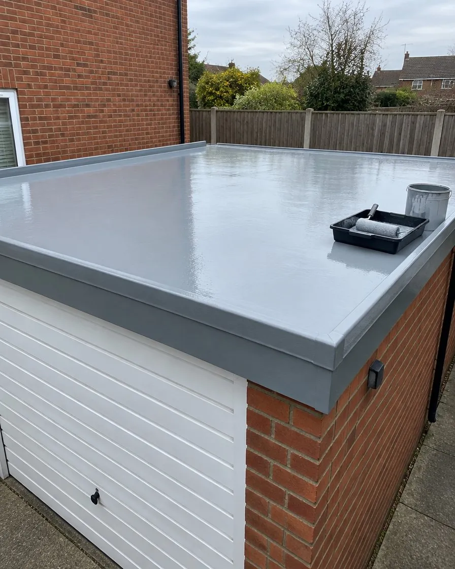 Garage roof replacement in Porthleven